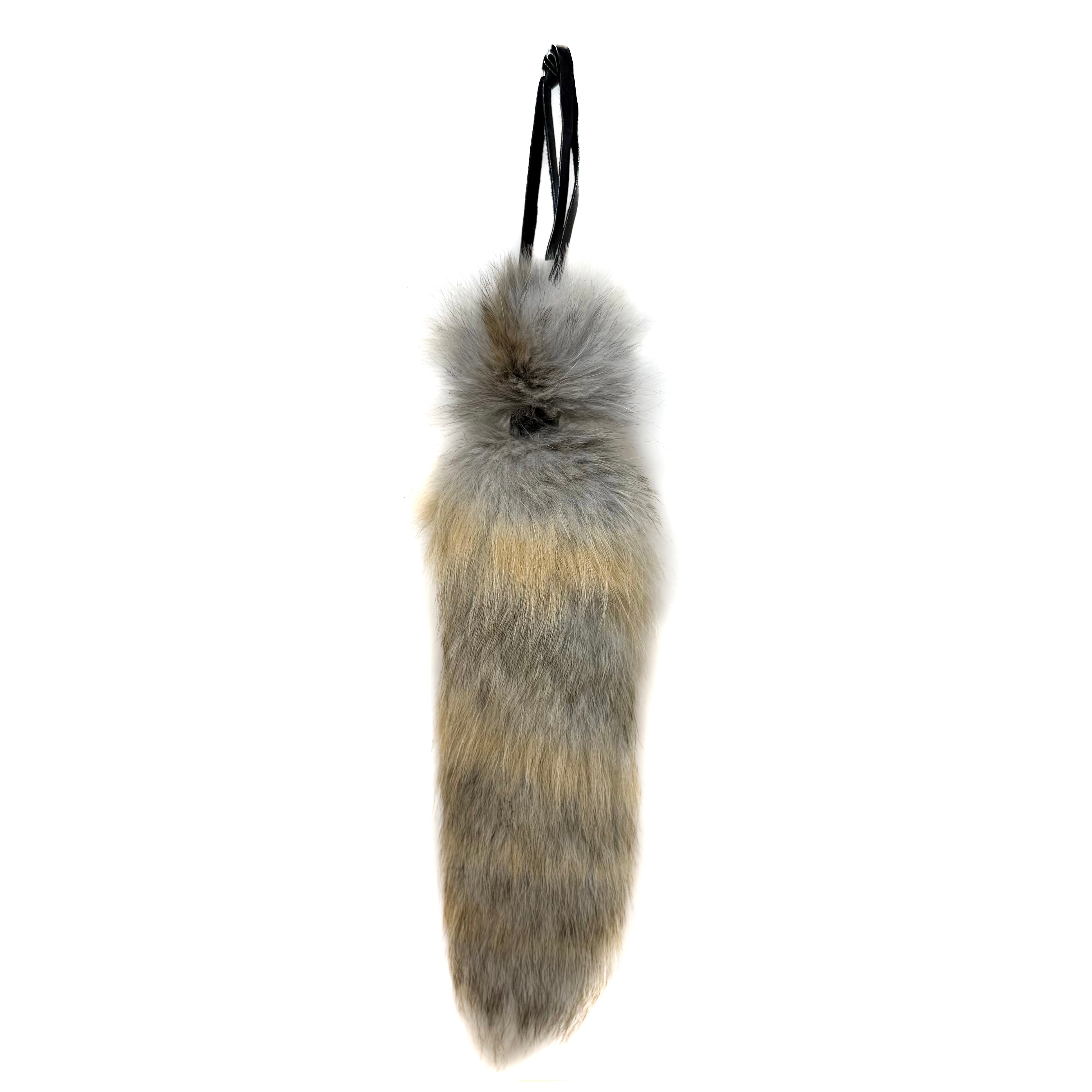 GOLDEN ISLAND FOX TAIL KEYCHAIN
