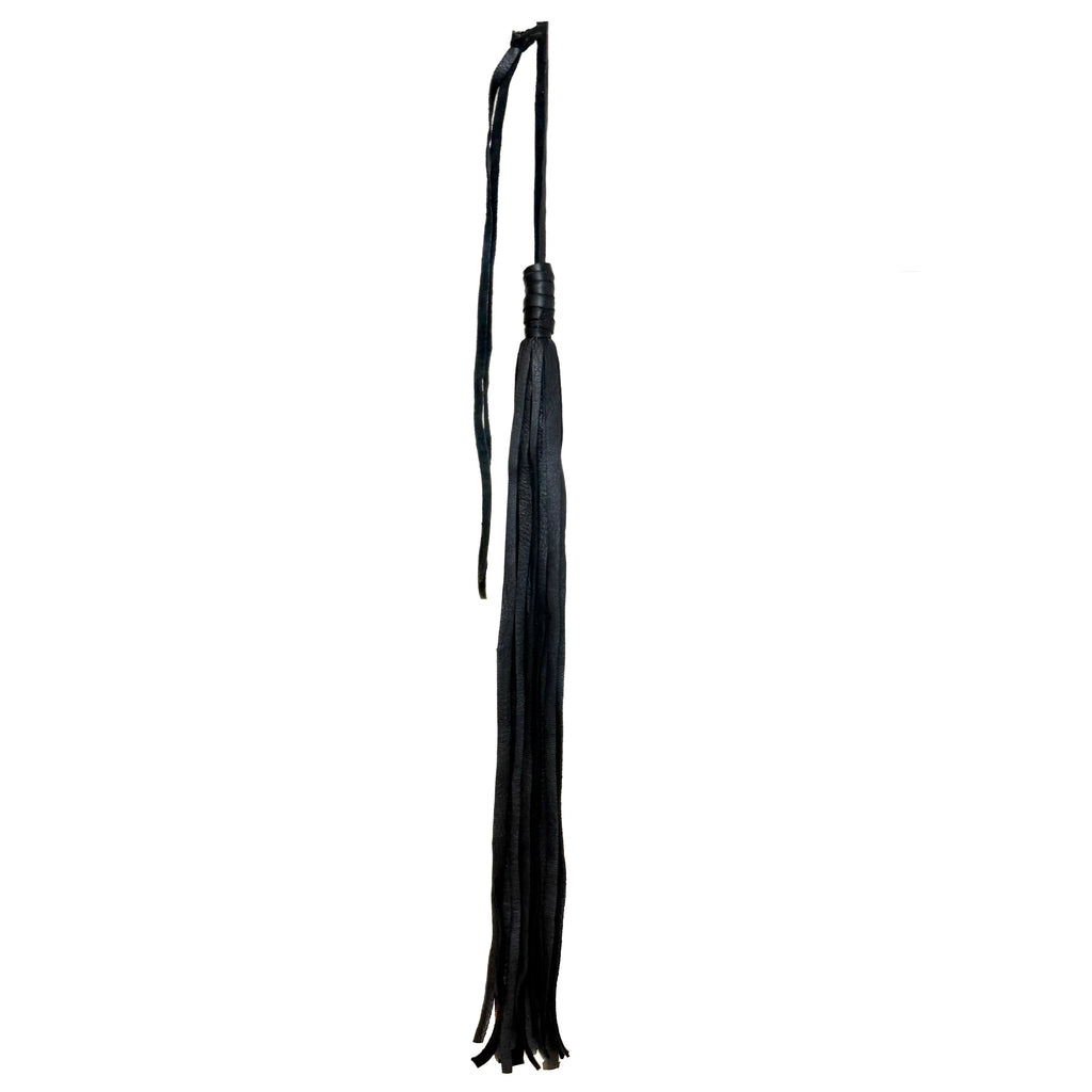EXTRA LONG LEATHER TASSEL KEYCHAIN