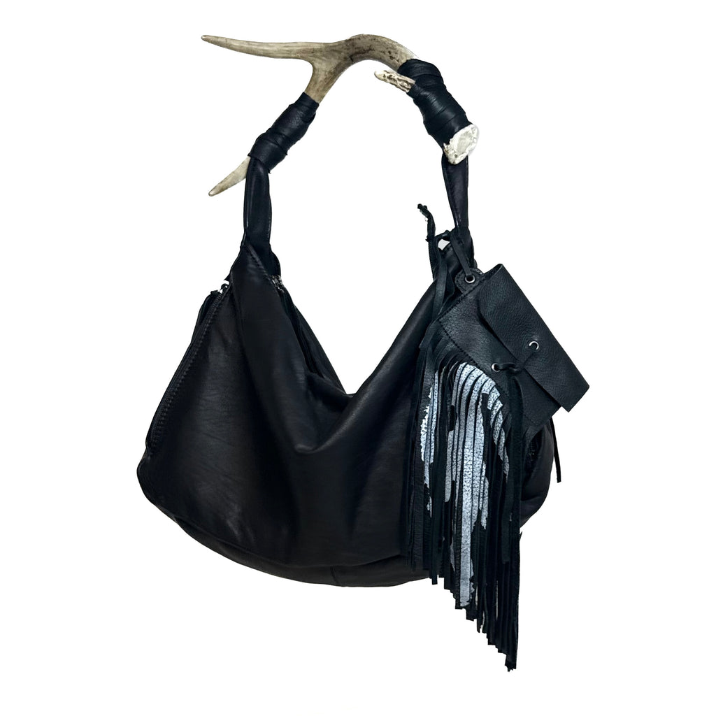 LOGO FRINGE CARDHOLDER KEYCHAIN