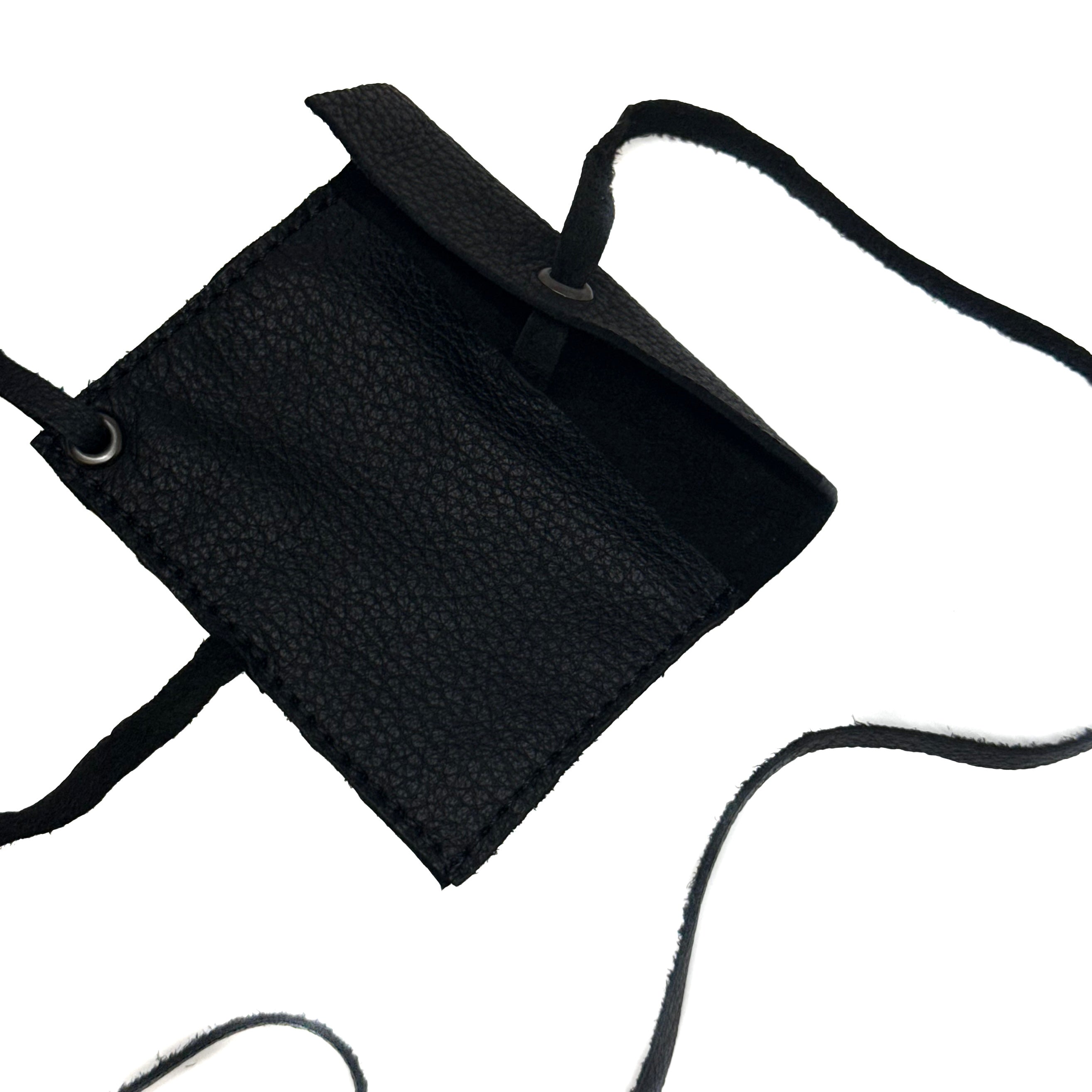 LEATHER CARDHOLDER KEYCHAIN