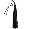 EXTRA LONG LEATHER TASSEL KEYCHAIN