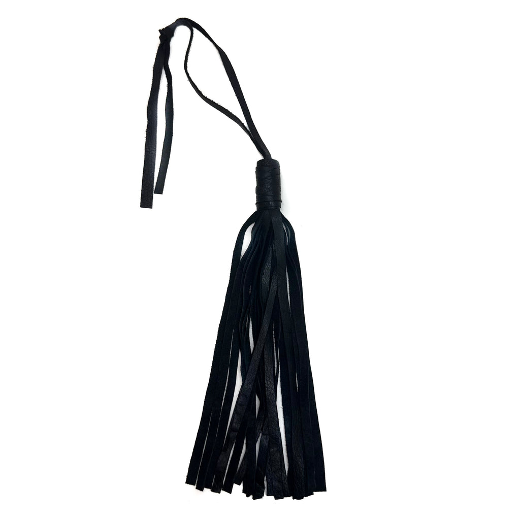 LEATHER TASSEL KEYCHAIN