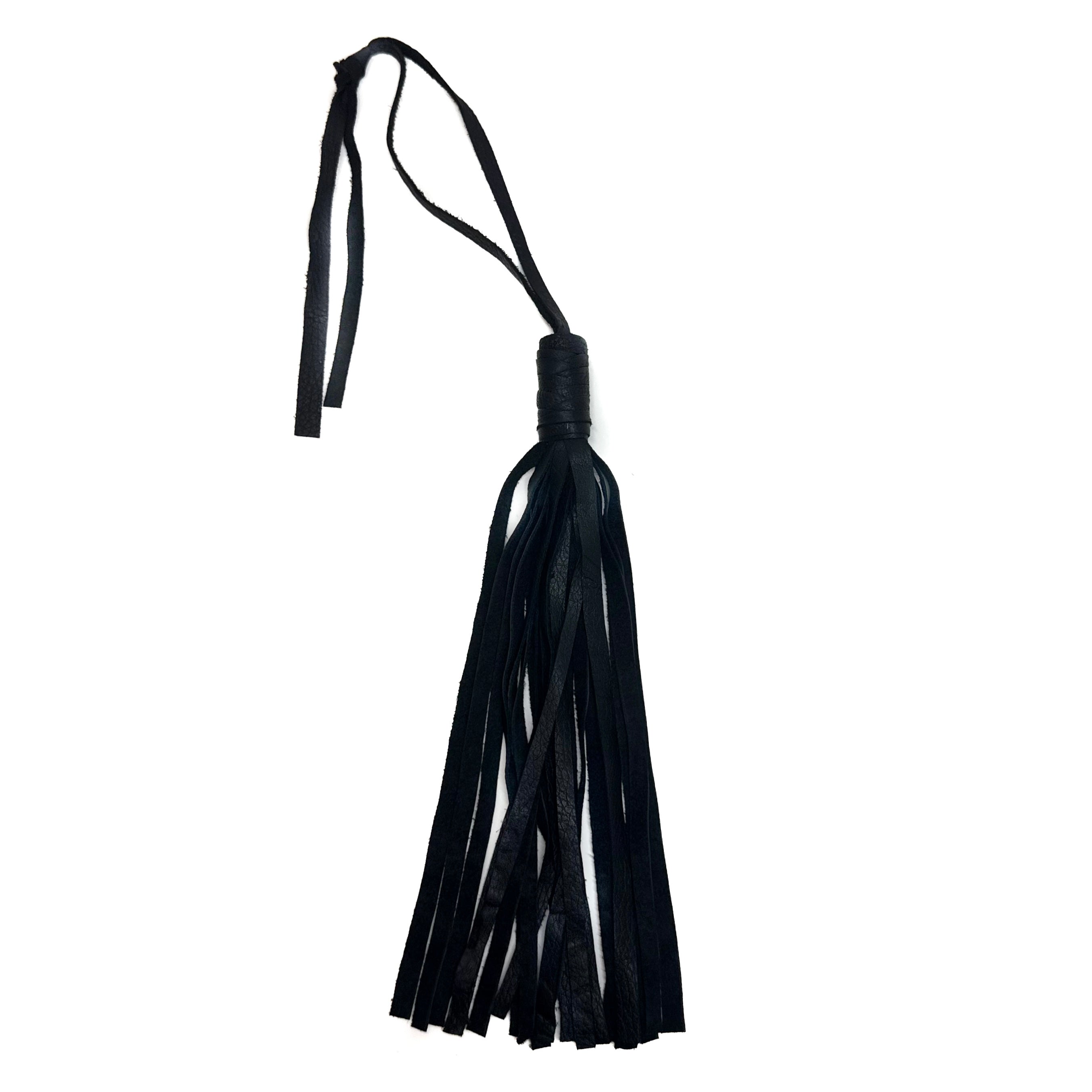 LEATHER TASSEL KEYCHAIN