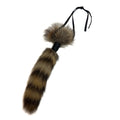RACCOON TAIL KEYCHAIN