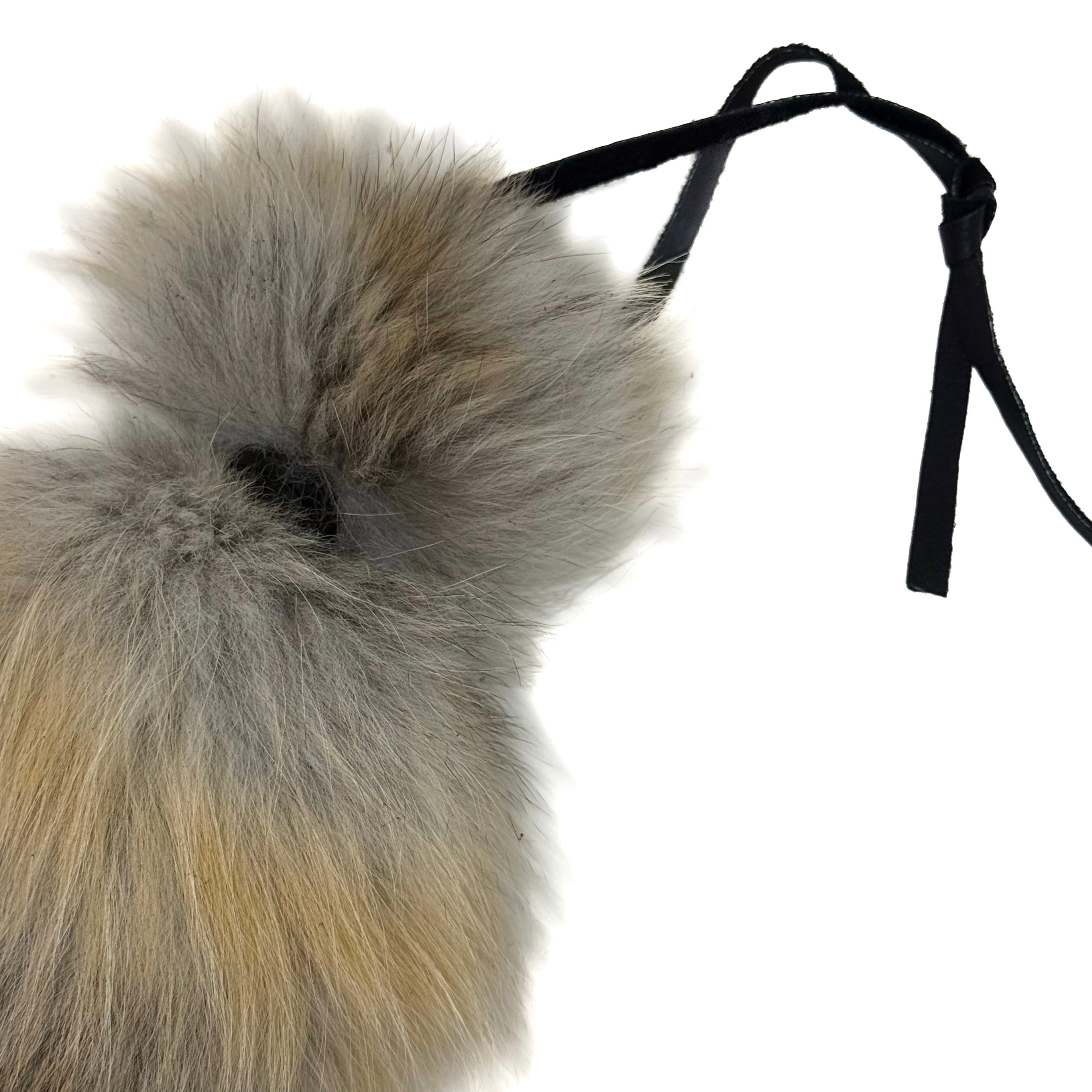 GOLDEN ISLAND FOX TAIL KEYCHAIN